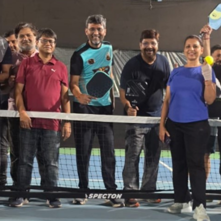 Fireside Pickleball Event Moment