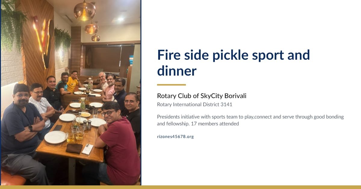Fireside Pickleball and Dinner Highlights